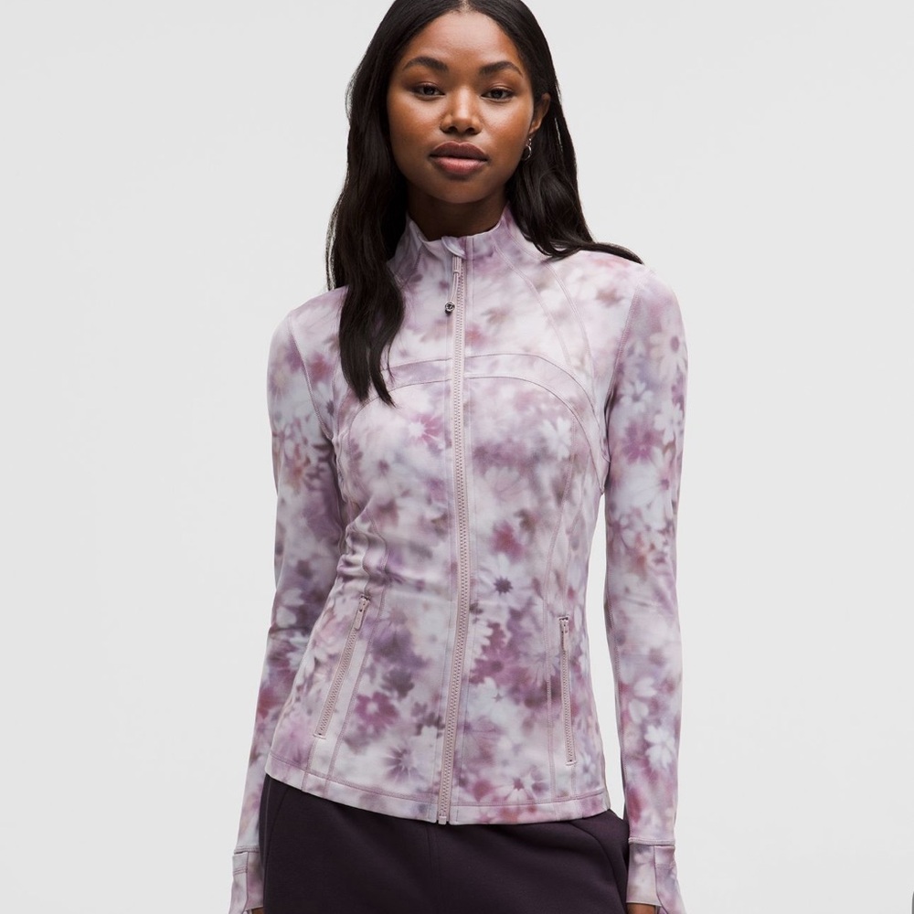NWT Lululemon Define Jacket Nulu Size 4 Meadow Haze Pink Multi
